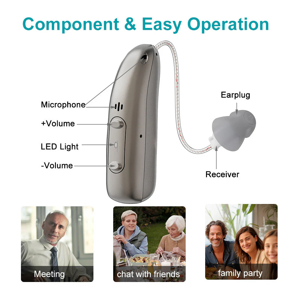 Pryxo™Smart Bluetooth Hearing Aids — Hear Clearly Before Price Goes Up