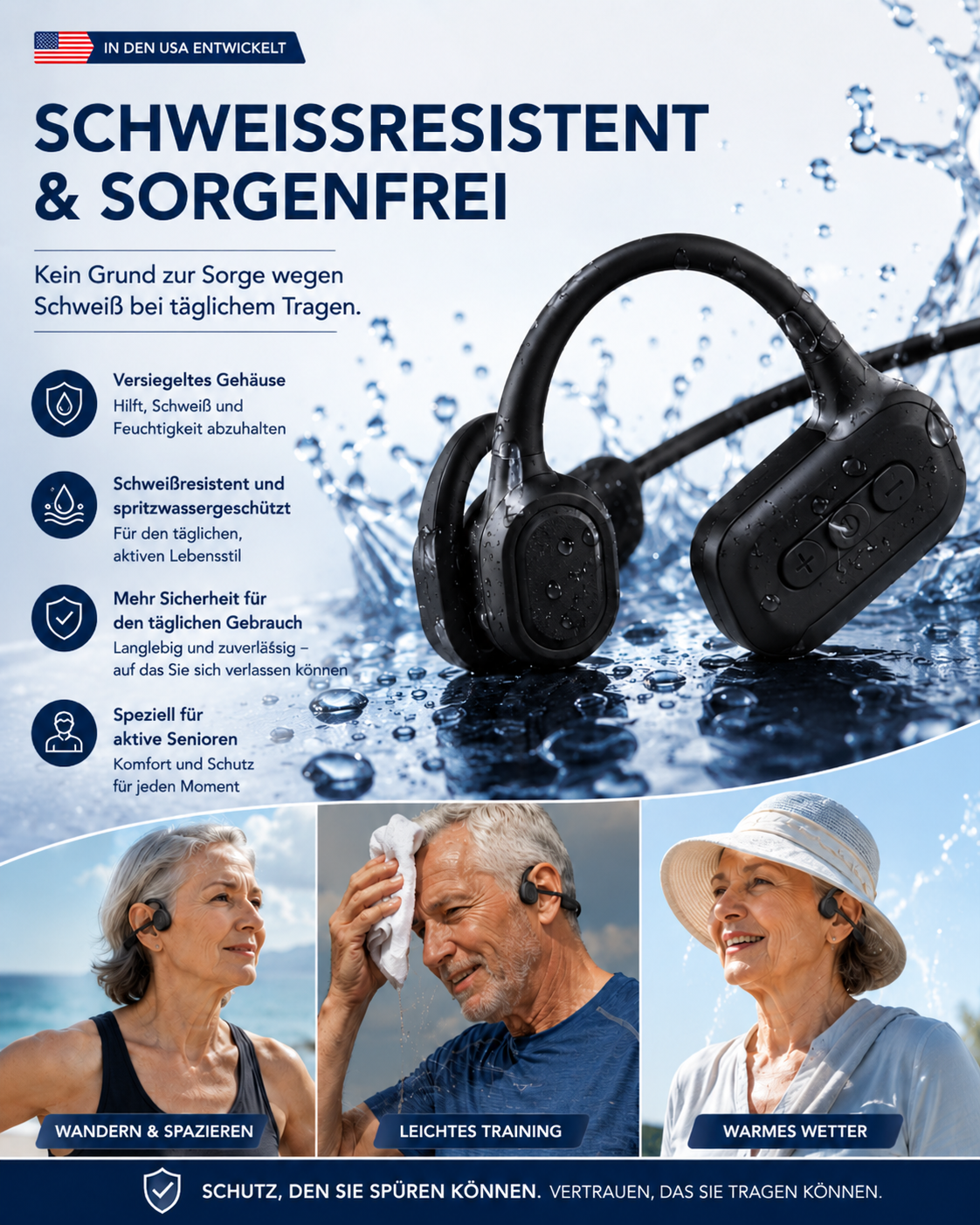 👂 Erwecke dein Gehör neu💖 Fortschrittliche Knochenleitungs-Smart-Hörkopfhörer Pryxo™ X7
